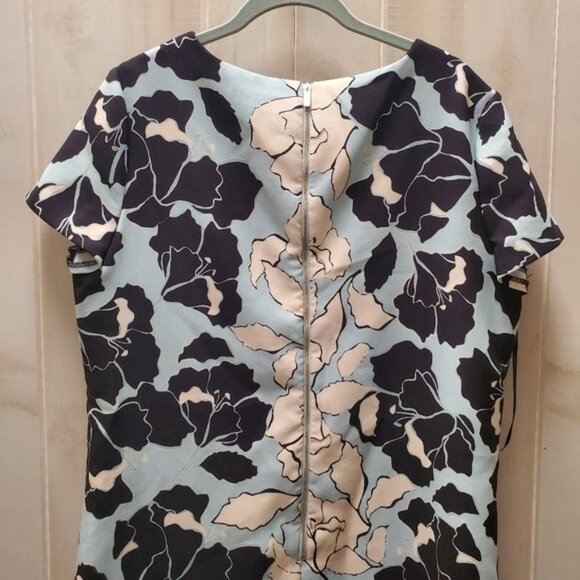 Karl Lagerfeld Paris Shift Dress Floral Stretch - Picture 9 of 12